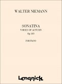 Niemann Sonatina - Voices of Autumn Opus 103 Pno Piano Niemann Sonatina - Voices of Autumn Opus 103 Pno Piano