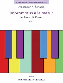 Cover Impromptus ŕ la mazur op.7 for piano