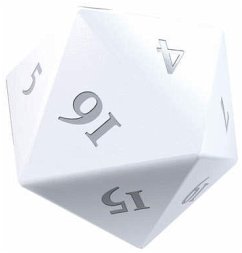 Cover Vivid Heavy Metal D20 Dice White (2)