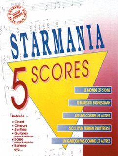 Cover Luc Plamondon_Michel Berger, Starmania: 5 Scores Piano, Vocal and Guitar Buch