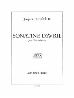 Cover Sonatine d'Avril pour flűte et guitare
