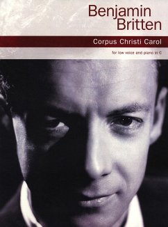 Cover Benjamin Britten: Corpus Christi Carol - Low Voice/Piano Low Voice, Piano Accompaniment Vocal Work