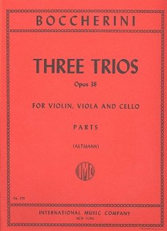 Cover 3 Trios op.38 for violin, viola and violoncello parts
