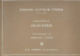 Ausgewählte Werke für Orgel Ausgewählte Werke für Orgel