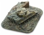 Tiger zerstört 15mm