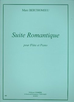 Cover Suite romantique pour flűte et piano
