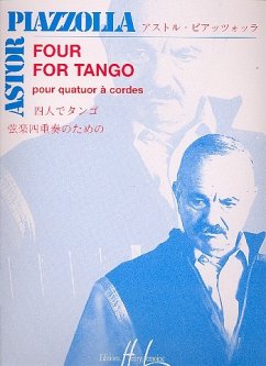 4 for Tango pour quatuor ŕ cordes partition et parties