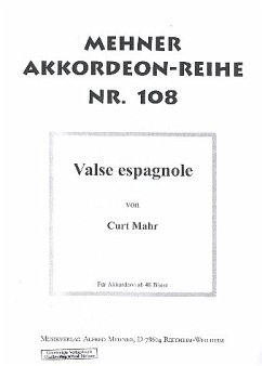 Cover Valse espagnole für Akkordeon