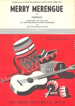 Cover Merry merengue: für Klavier