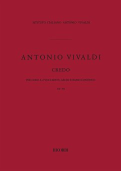 CREDO PER SATB CORO E ARCHI MALIPIERO, GIAN FRANCESCO, ED PARTITURA (LA)