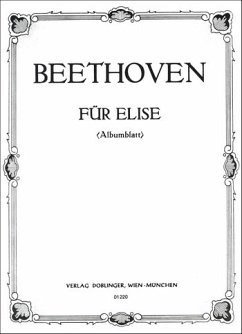 Cover Für Elise WoO59 Albumblatt für Klavier