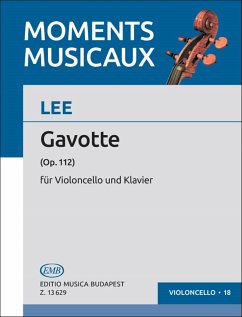 Cover Gavotte op.112 für Violoncello und Klavier