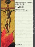 Stabat mater per 2 voci femminili e orchestra d'archi riduzione canto/piano (la)