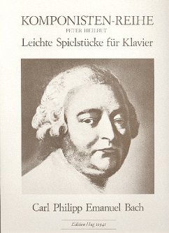 Cover Komponisten Reihe leichte Spielstücke für Klavier