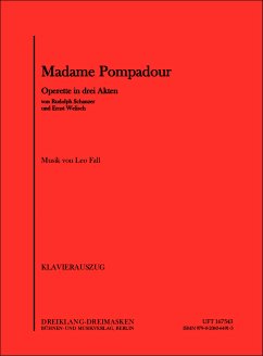 Cover Madame Pompadour Klavierauszug (dt)
