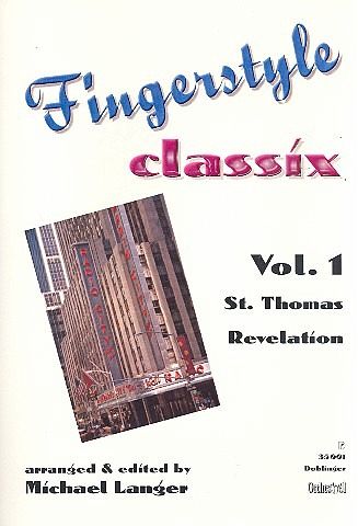FINGERSTYLE CLASSIX VOL.1 FOR GUITAR TAB ARRANGED BY LANGER, MICHAEL ED. FINGERSTYLE CLASSIX VOL.1 FOR GUITAR TAB ARRANGED BY LANGER, MICHAEL ED.