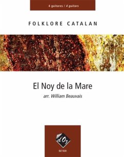 El noy de la mare for 4 guitars score and parts