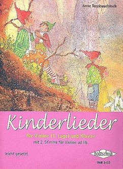 Cover Kinderlieder für Violine (1. Lage) und Klavier