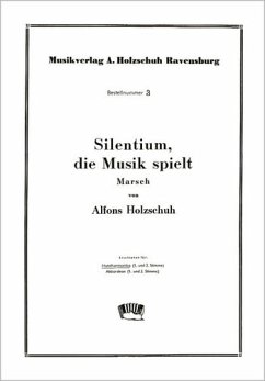 Cover Silentium die Musik spielt für 1-2 Handharmonikas Stimmen