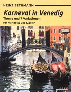 Cover Karneval in Venedig - Thema und 7 Variationen für Klarinette und Klavier