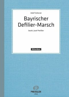 Cover Bayerischer Defiliermarsch für Akkordeon