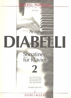 Cover Sonatinen Band 2 (op.50,2-5) für Klavier