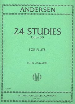 Cover 24 Studies op.30 for flute solo
