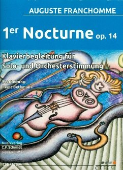 Cover Nocturne Nr.1 op.14 für Kontrabass und Klavier (Klavierbegleitung in Solo- und Orchesterstimmung)