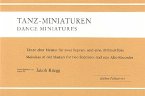 Tanz-Miniaturen für 3 Blockflöten (SSA) Spielpartitur