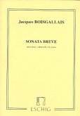 Sonata breve pour 2 violoncelles et piano parties