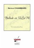 CHAMBARD BALLADE EN A.LA.MI VIOLONCELLE ET PIANO