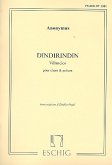 Dindirindin Villancico pour chant et guitare ou vihuela (fr)