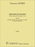 Chansons et Danses op.5o pour flűte, hautbois, 2 clarinettes, cor et 2 bassons parties