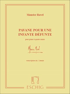 Cover Pavane pour une infante defunte pour piano a 4 mains