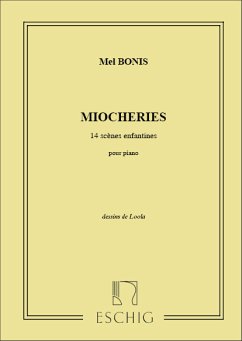 Cover Miocheries pour piano