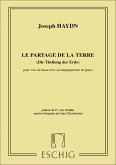 J. Haydn Le Partage De La Terre Pour Voix De Basse Canto (O Voce Recit) E Pianoforte