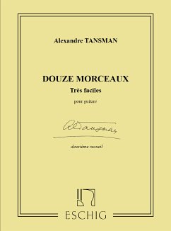 12 MORCEAUX POUR GUITARE, BAND 2 TRES FACILES
