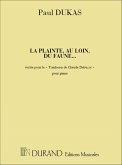 La plainte au loin du faune pour piano