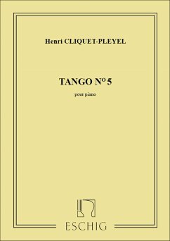 Cover TANGO NO. 5 POUR PIANO
