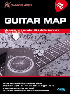 Cover Guitar Map Gitarre Buch + Online-Video
