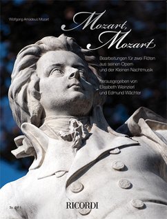Cover Mozart Mozart für 2 Flöten Spielpartitur
