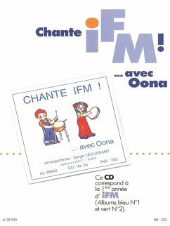 LECUSSANT CHANTE I.F.M. AVEC OONA 1ERE ANNEE (ALBUM BLEU ET VERT) CD AL55