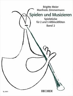 Cover Spielen und Musizieren Band 2 Spielstücke für 2 und 2 Altblockflöten
