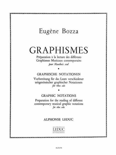 Graphismes pour oboe seul Graphismes pour oboe seul