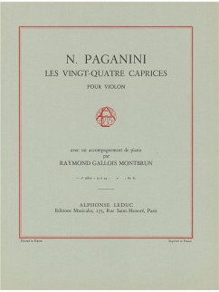 Cover 24 Caprices vol.2 (nos 13-24) pour violon et piano