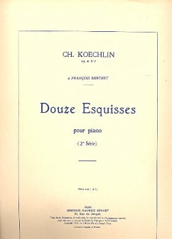 12 esquisses op.41 vol.2 pour piano