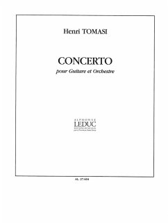 Cover TOMASI CONCERTO(GUITARE ORCHESTRE) GUITARE ET PIANO