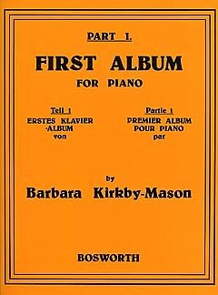 Cover First Album For Piano 1 - Erstes Klavieralbum