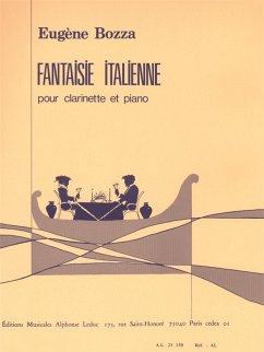 Cover Fantaisie italienne pour clarinette et piano