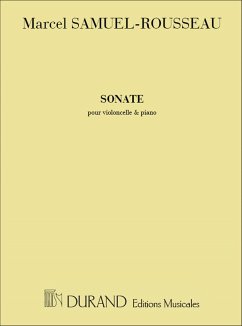 Samuel Rousseau Sonate Vc-Piano Violoncello or 2 Violoncelli and Piano